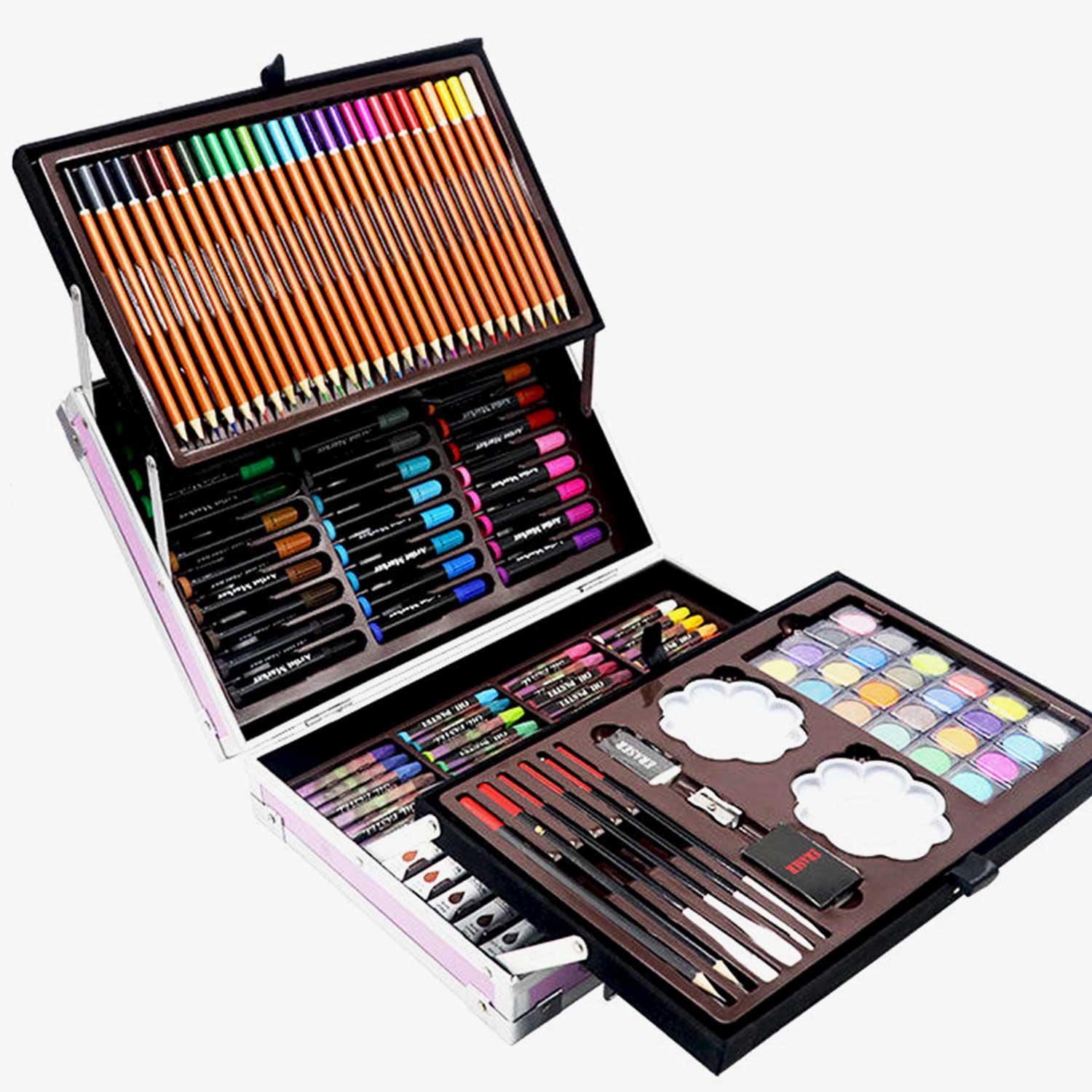 SOVA SET ZA BOJENJE 145pcs U METALNOM KOFERU