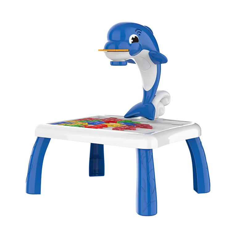 MUSIC PROJECTION BLOCKS/WRITING DESK 2 IN 1 (DOLPHIN) A286453 IGRACKA PROJEKTOR