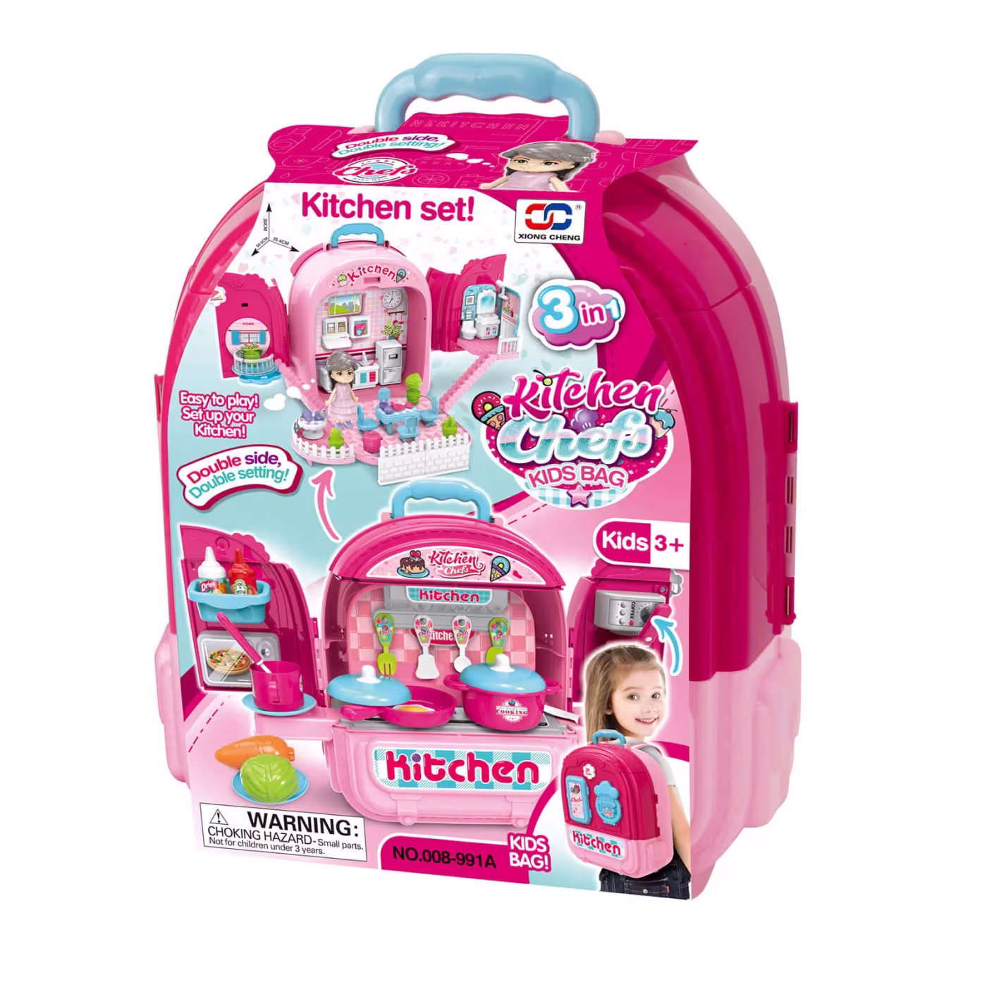 3 IN 1 KITCHENWARE BACKPACK A349377 IGRACKA KUHINJSKA TORBA