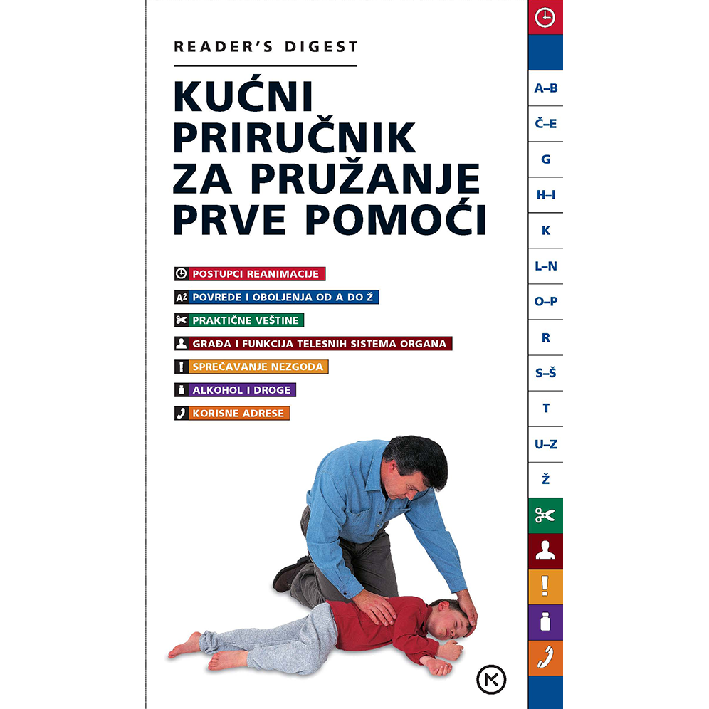 KUĆNI PRIRUČNIK ZA PRUŽANJE PRVE POMOĆI