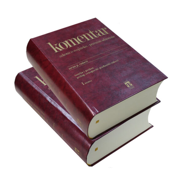 KOMENTAR ZAKONA O OSNOVAMA SVOJINSKOPRAVNIH ODNOSA-POSLOVNI BIRO