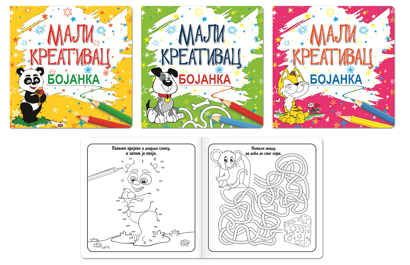 BOJANKA MALI KREATIVAC 3159