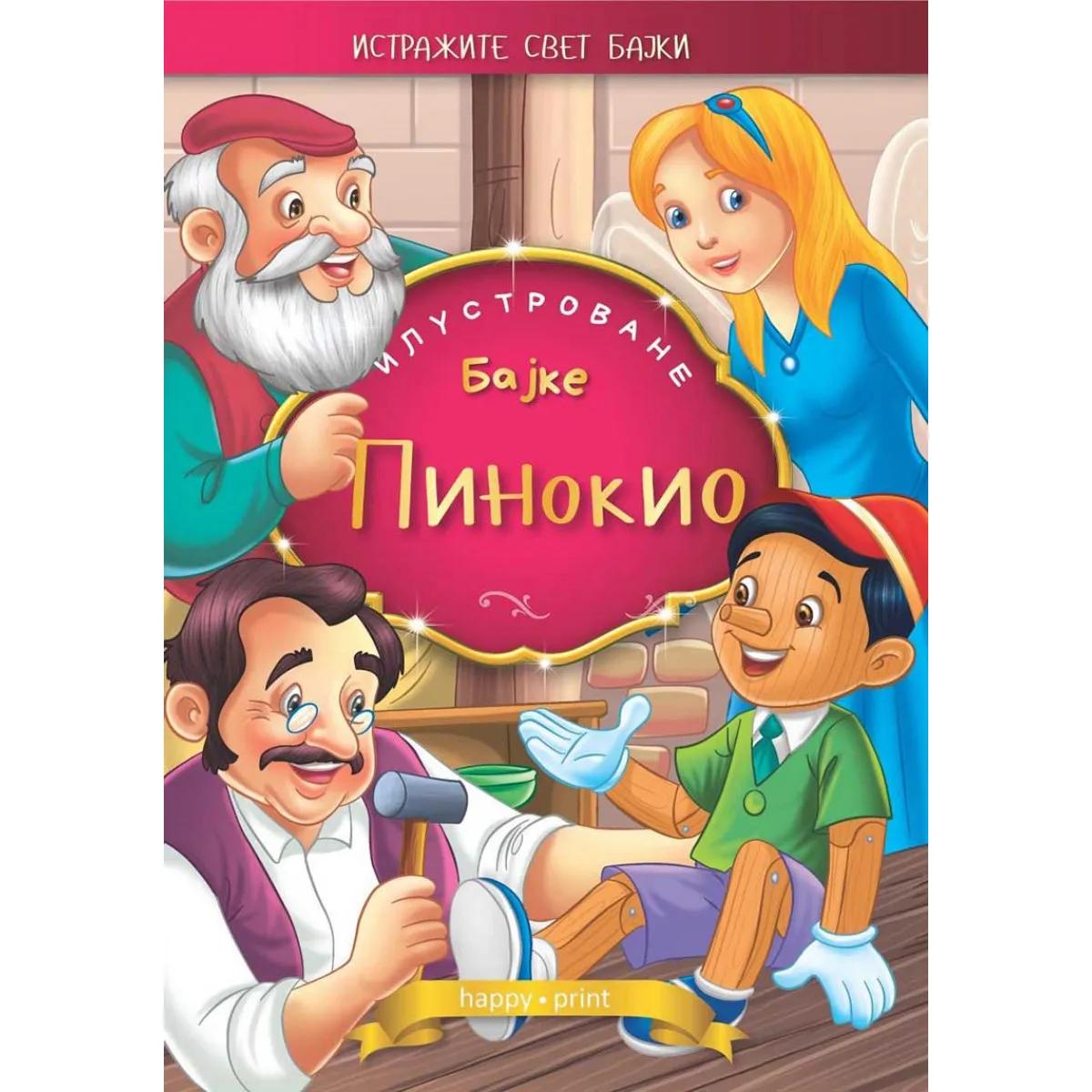 PINOKIO-ilustrovane bajke