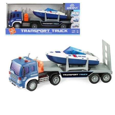 ŠLEPER SA ZVUKOM I SVETLOM I ČAMCEM 1:16 WY571M MIL