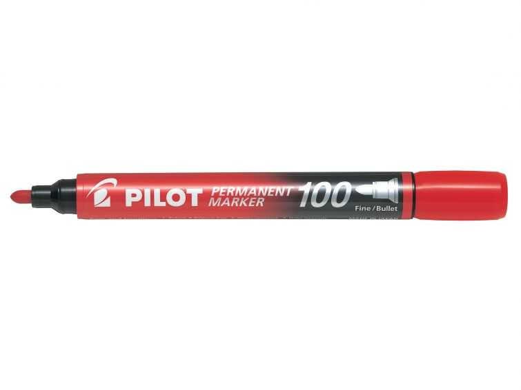 Marker Permanent 100 crveni