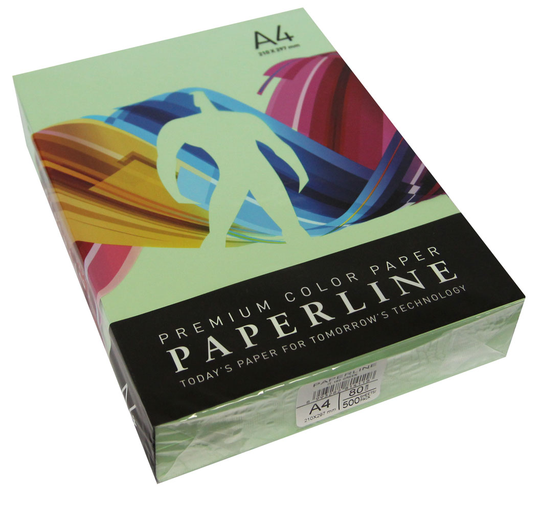 PAPIR A4 U BOJI-ZELENI PASTEL PEPERLINE 80gr.