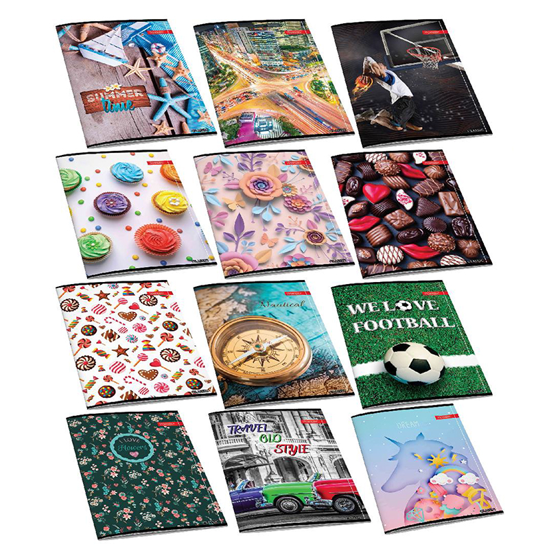 SVESKA A5 MP DIKTO 525L KLASIK ILIJANUM