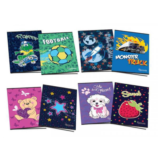 SVESKA A5 # PREMIUM 52LISTA 80gr MILLA 10/0516