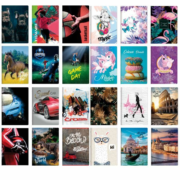 SVESKA A5 D PREMIUM 52LISTA 80gr MILLA 10/0517