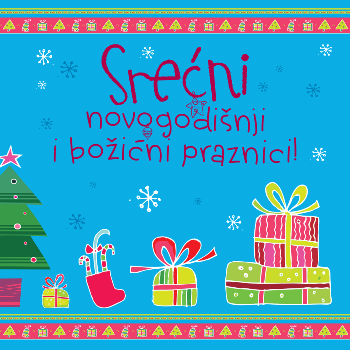 SRECNI NOVOGODISNJI I BOZICNI PRAZNICI-PLAVA