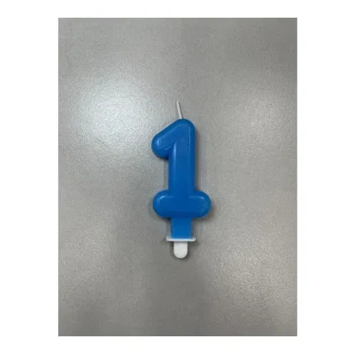 LUCKY CANDLE SVECICA,PLAVA BROJ 1 710361