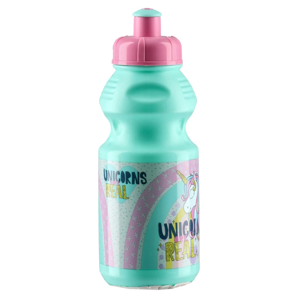 FLOWY CLASS,FLAŠICA ZA VODU,PLASTIČNA,UNICORN REAL,350ml 140964