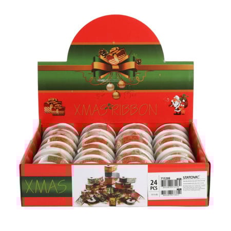 DECO STRIP NOVOGODISNJA TRAKA STAMPA 2.5cm x 2.7cm MIKS