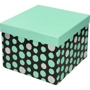 KUTIJA UKRASNA MULTICOLOR MINIMALISTIC 10.5X10.5X5CM