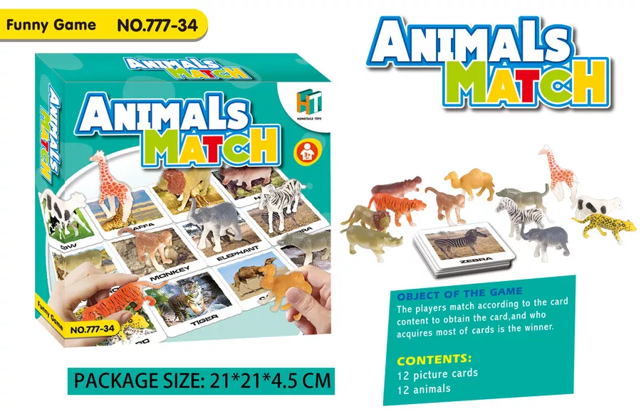 IGRA POGODI ŽIVOTINJU Animals Match 777-34