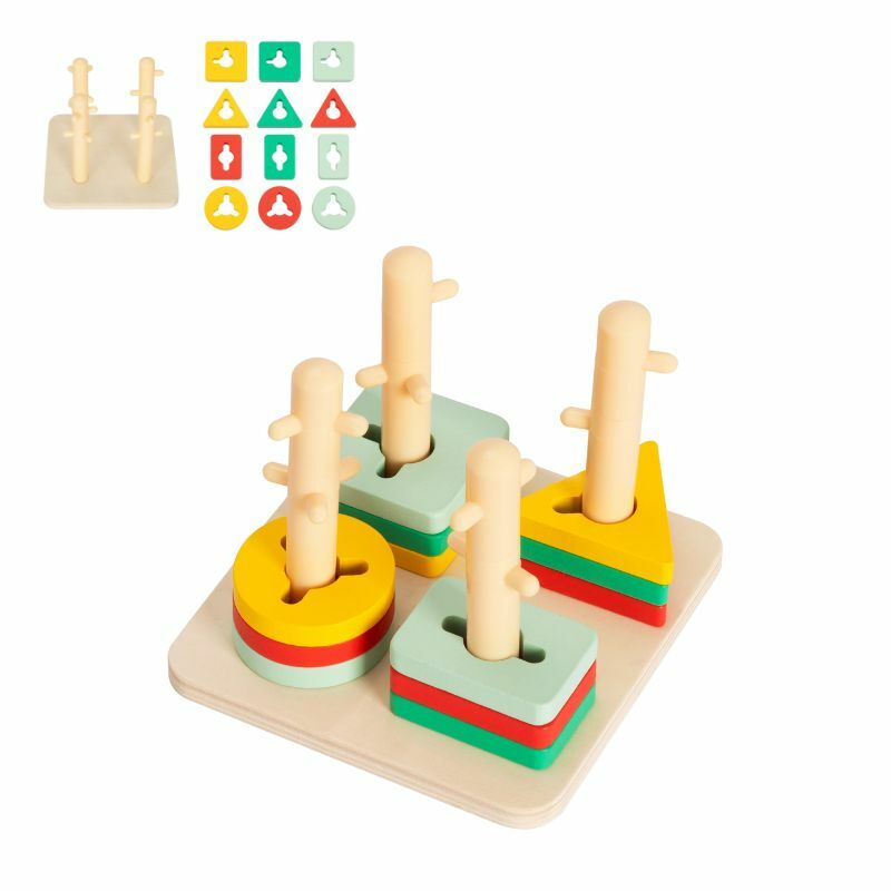 DRVENA EDUKATIVNA IGRA OBLICI HP009-107/51339 MIL