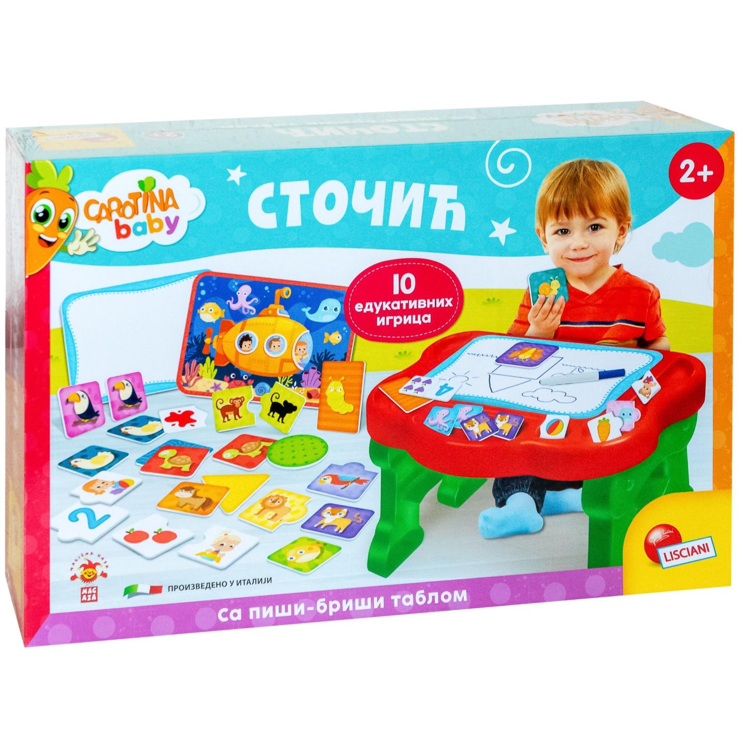 EDUKATIVNI SET STOČIĆ CAROTINA SR RS102303 LISCIANI MAG