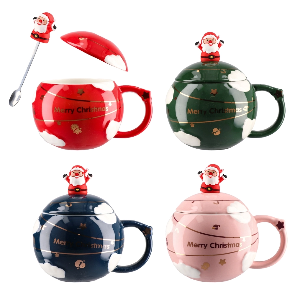 KLAUS ŠOLJA,KERAMIČKA SA POKLOPCEM,SANTA CLAUS 806003