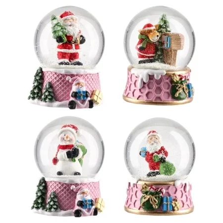 SNOWY 20,NOVOGODISNJA KUGLA,SREDNJA,ROZE,MIKS 760131