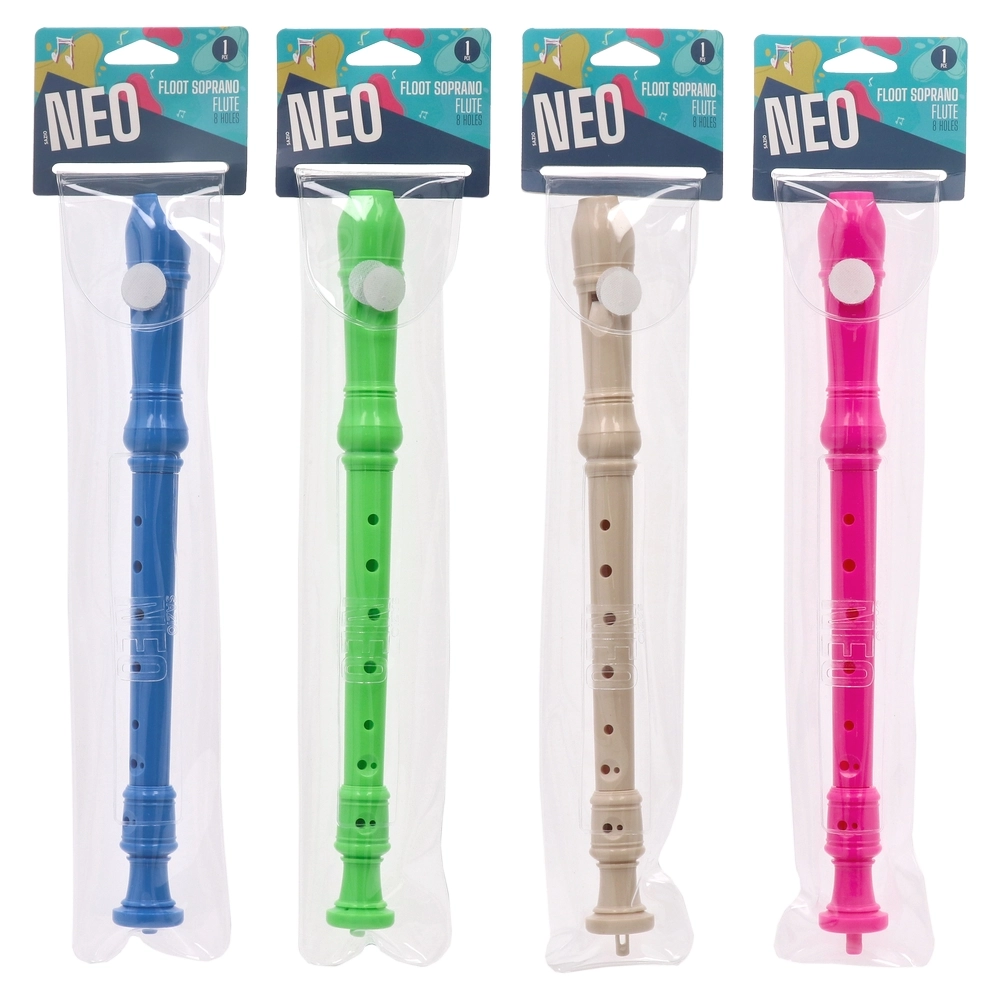 FLOOT SOPRANO,FLAUTA PLASTIČNA 8 RUPA MIKS BOJA 10035