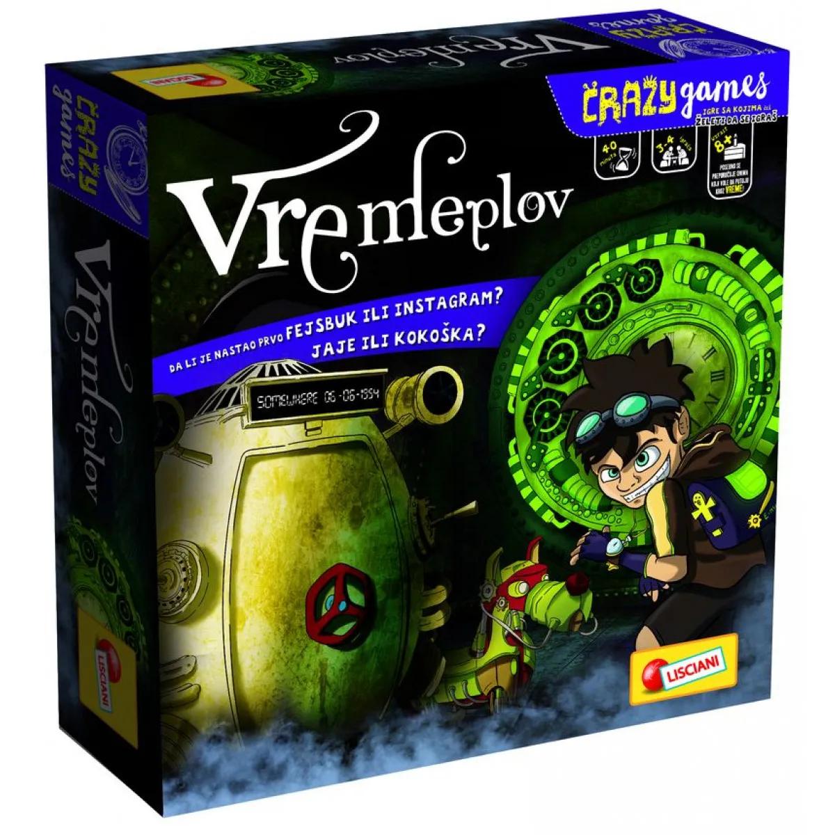 DRUŠTVENA IGRA SR VREMEPLOV RS80700 LISCIANI
