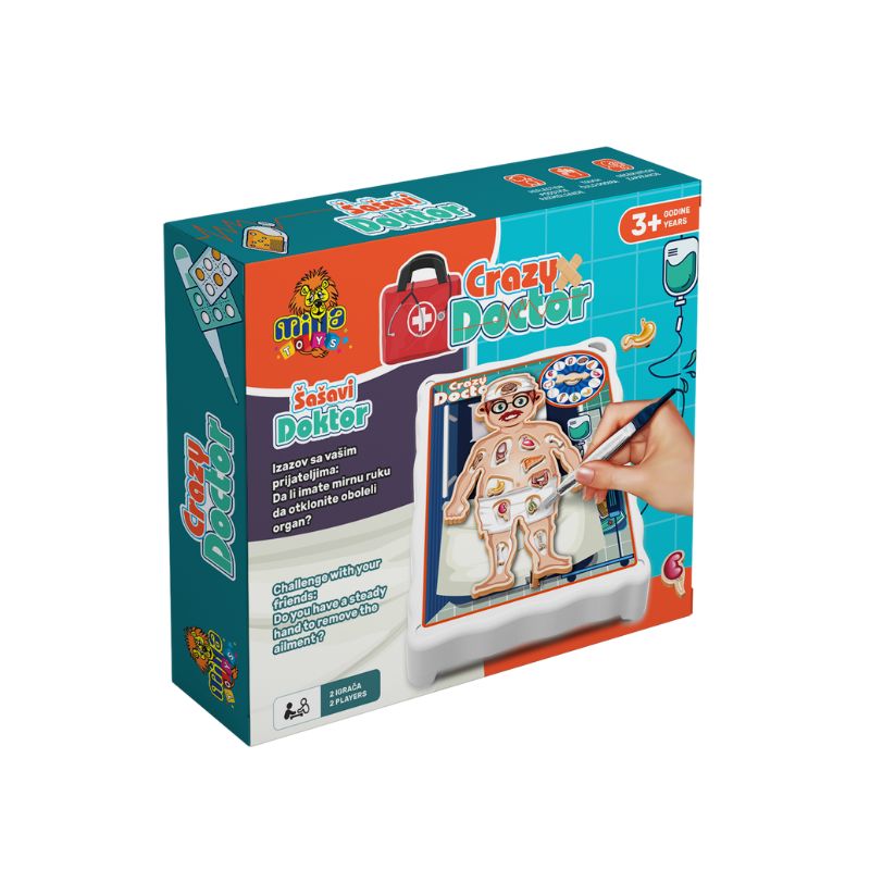 DRUŠTVENA IGRA ŠAŠAVI DOKTOR MIL