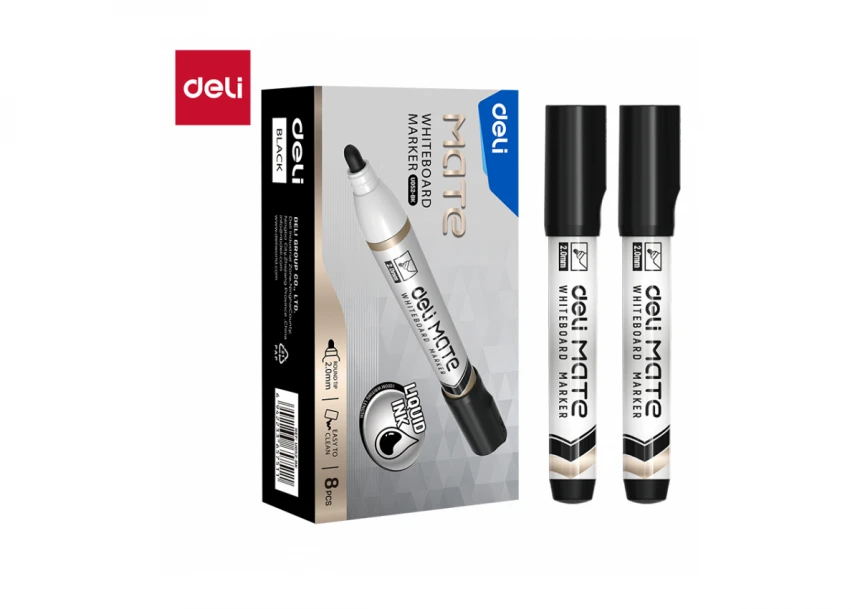 MARKER DELI ZA BELU TABLU CRNI EU052-BK