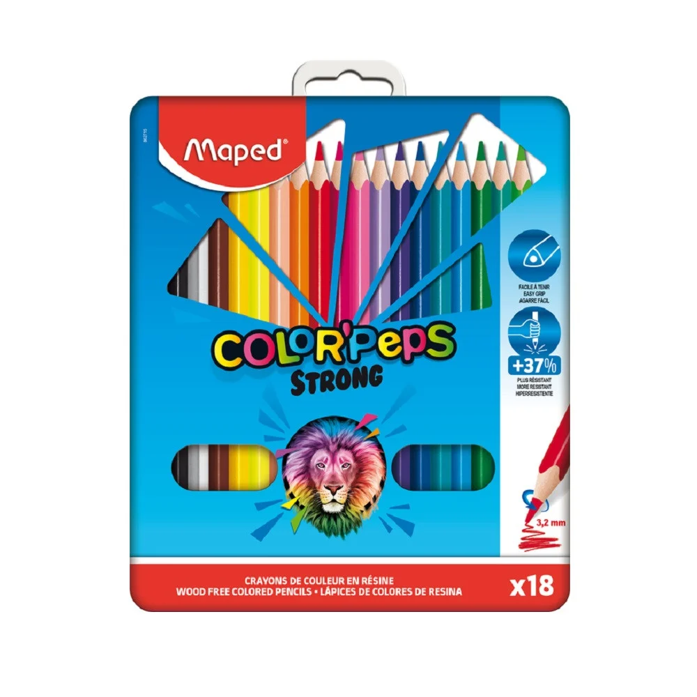 DRVENE BOJICE MAPED STRONG 24/1 862724 pak.12/72