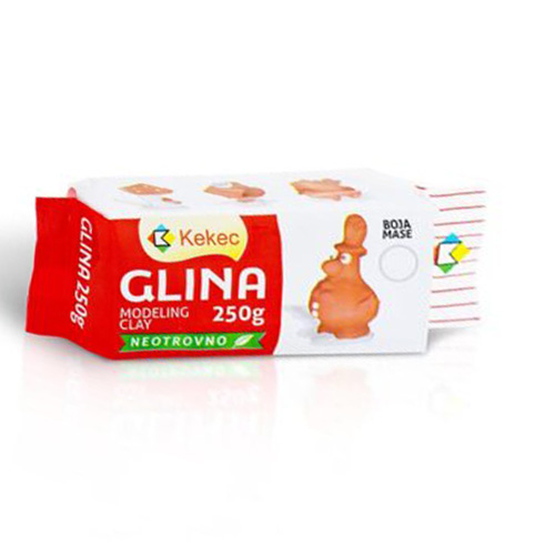 GLINA KEKEC 250g BIJELA 50pak. 049