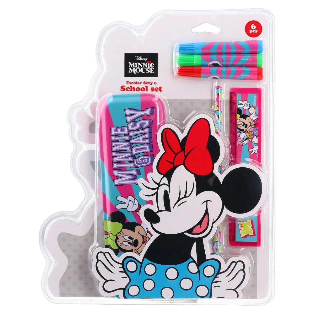ESCOLAR SETY 6 B ŠKOLSKI SET MINNIE MOUSE 6K/318104
