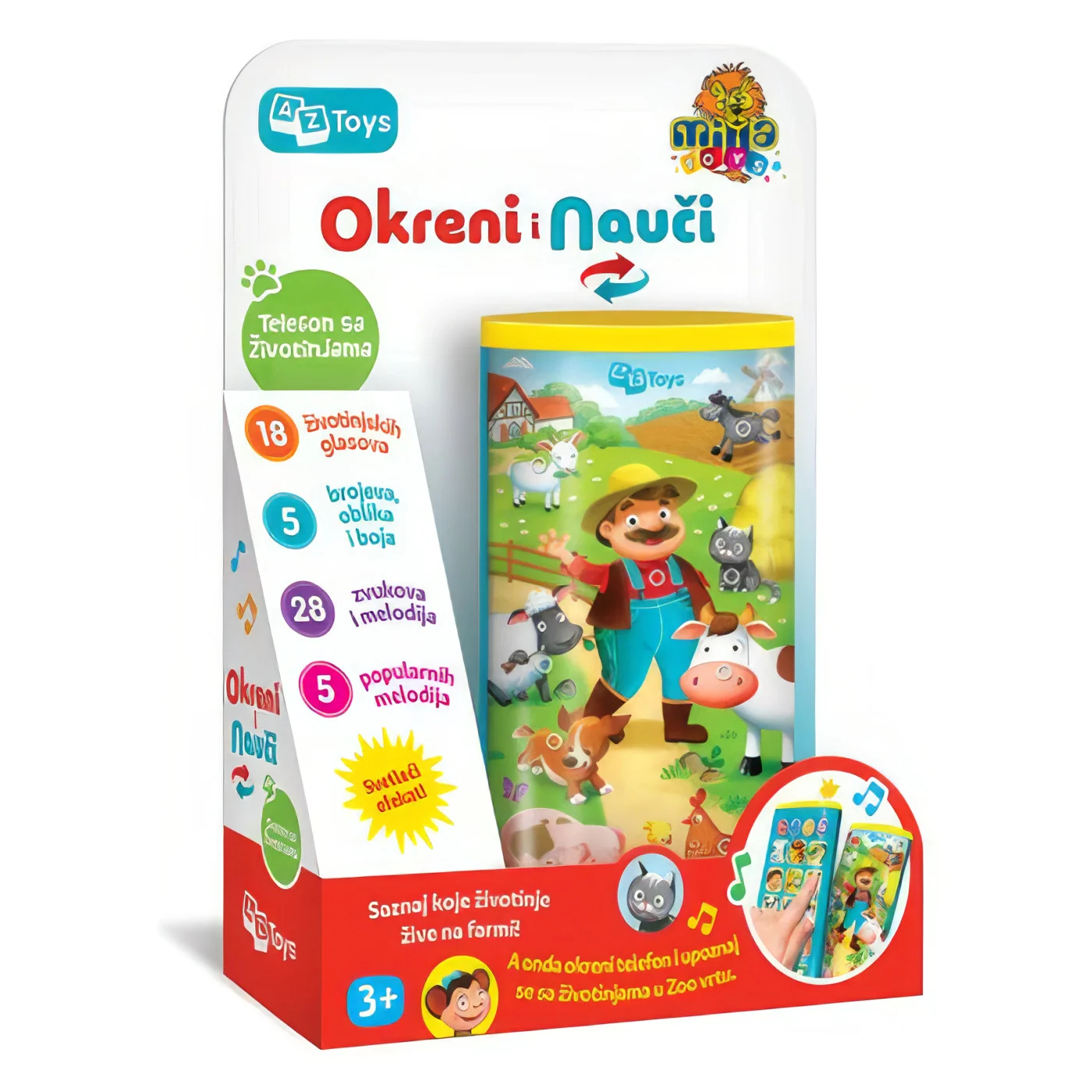 BEBI TELEFON OKRENI I NAUČI 01028 MIL