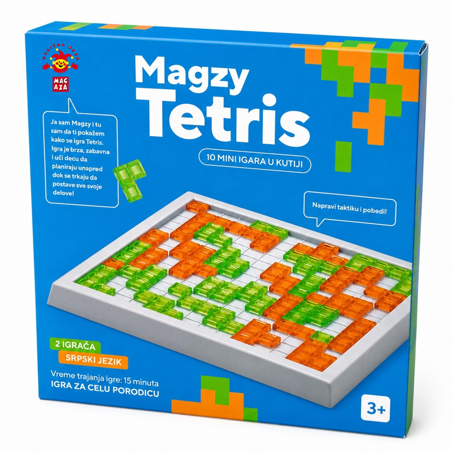 DRUŠTVENA IGRA MAGZY TETRIS MAG 707-80