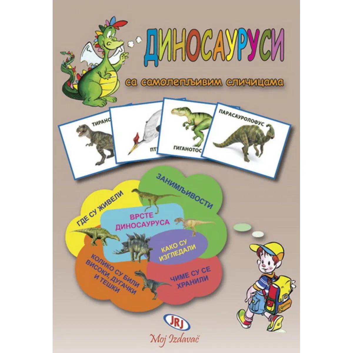 DINOSAURUSI SA SAMOLJEP.SLIČICAMA-JRJ