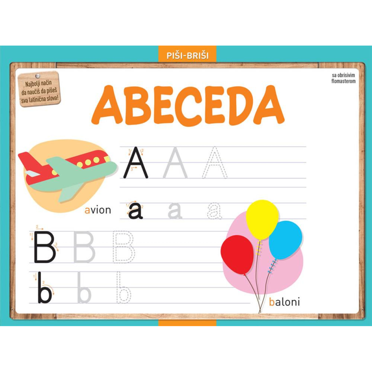 PIŠI-BRIŠI:ABECEDA