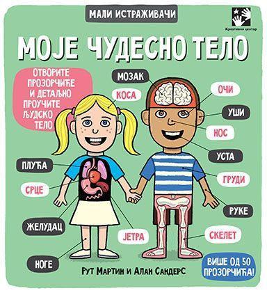 MOJE ČUDESNO TELO-MALI ISTRAŽIVAČI/KREAT.CENT.